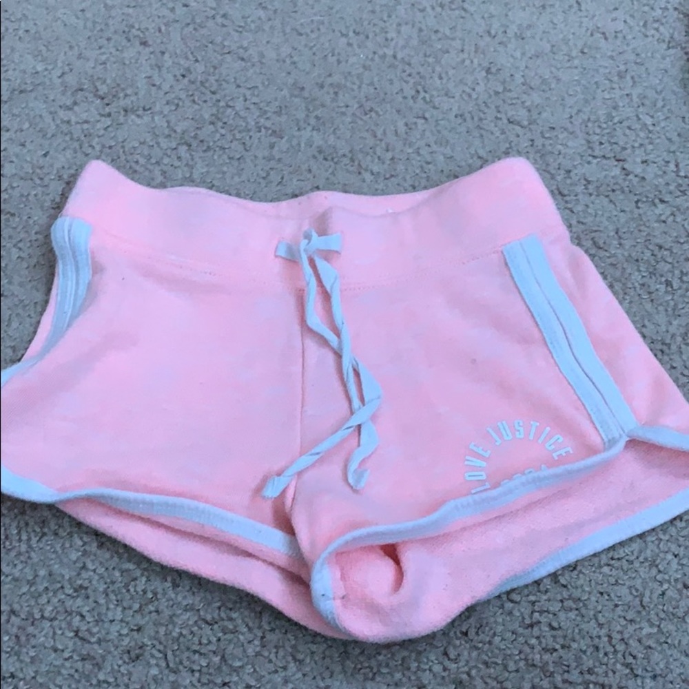 Pink shorts